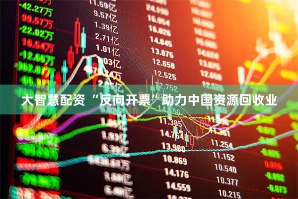 大智慧配资 “反向开票”助力中国资源回收业